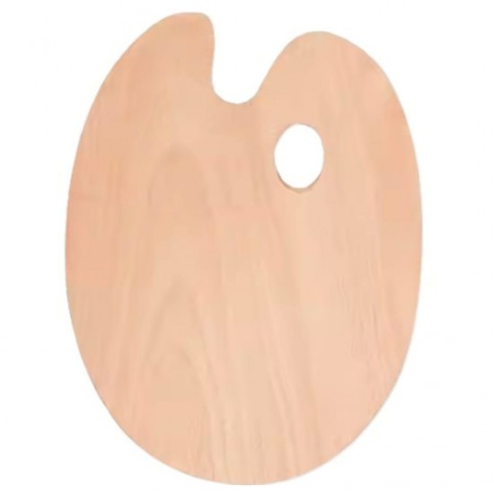 Wooden palette 40*50oval extra large